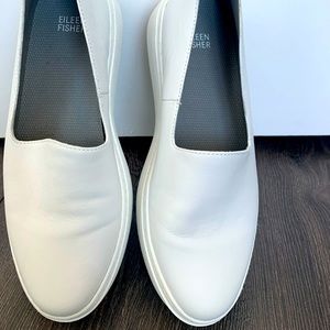 Eileen Fisher Prosper leather sneakers, size 8